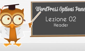 WordPress Option Panel – Custom Header